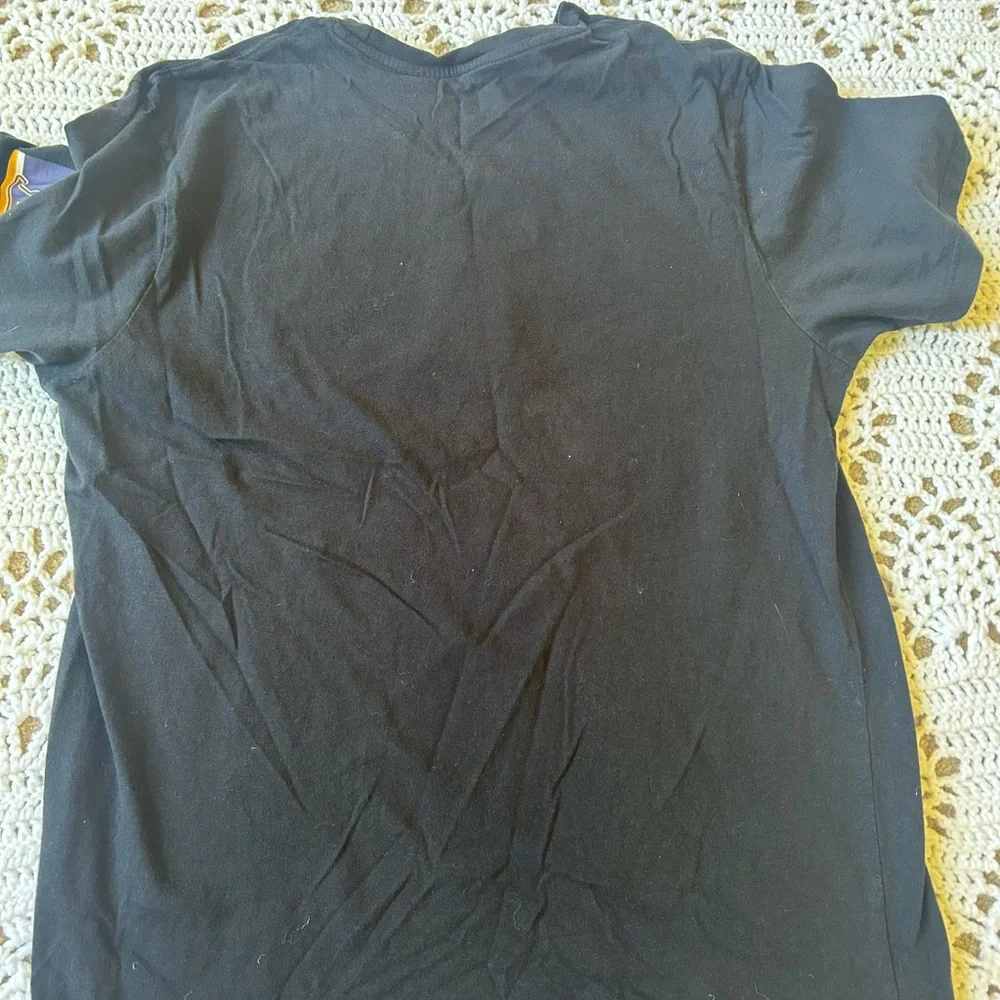 Men’s Lakers Basketball Black Large ‘47 Brand Tshirt Short Sleeve RN#70547 - Picture 8 of 8